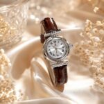 Waterproof French Middle Small Dial Niche Vintage Women's  Watch