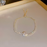 High-End Super Flash Full Diamond Bracelet for Women